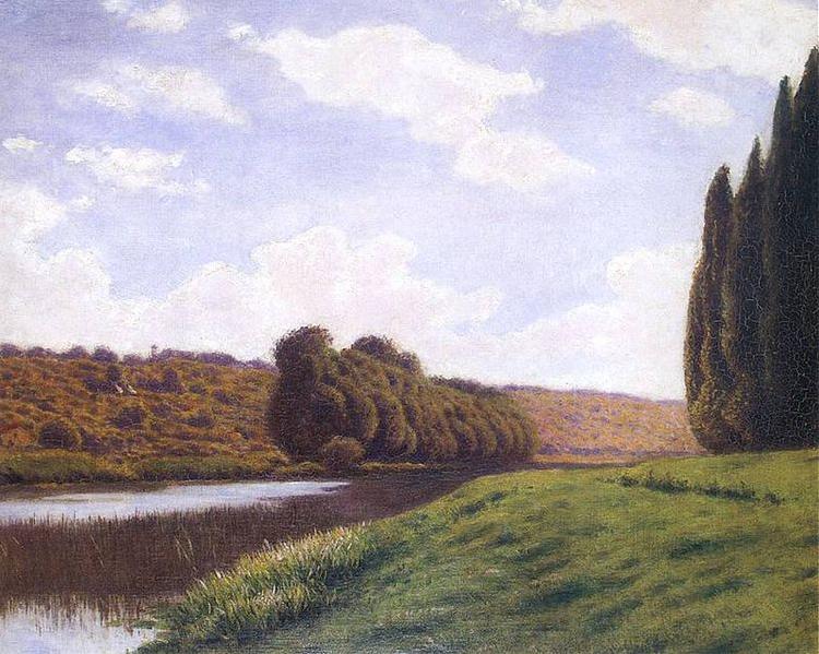 Aleksander Gierymski Italian Landscape with Cypresses Germany oil painting art